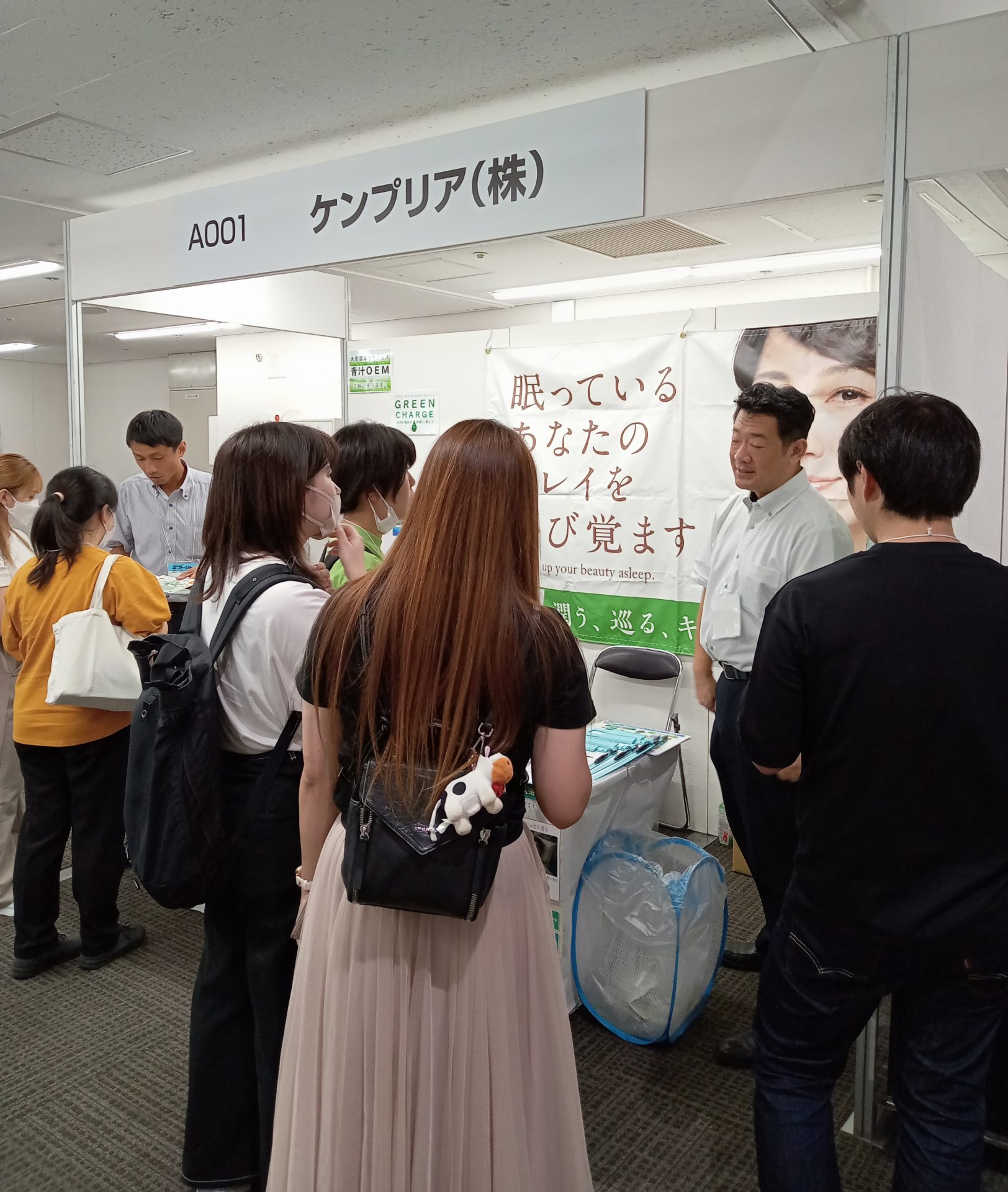 OMMビル2階（展示ホール）で開催の「第65回大阪インターナショナル ギフト・ショー2023」に出展しました
